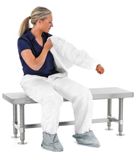 Metro Stainless Steel Gowning Bench